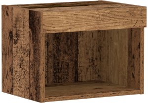 vidaXL Szafka RTV Stare drewno Lite drewno Średnia Rustykalna półka 6