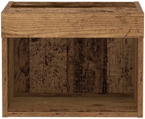 vidaXL Szafka RTV Stare drewno Lite drewno Średnia Rustykalna półka 7