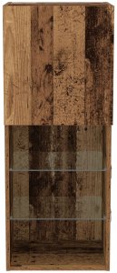 vidaXL Stolik TV Stare drewno Drewno inżynieryjne Średni 6