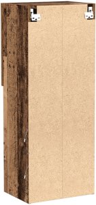 vidaXL Stolik TV Stare drewno Drewno inżynieryjne Średni 8