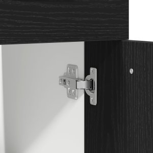 vidaXL szafka kuchenna czarny dąb drewno inżynieryjne 30 x 46 x 81,5 cm 9