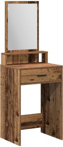 vidaXL Stare drewno 50 x 41 x 140 cm Lustro 2