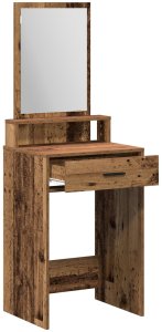 vidaXL Stare drewno 50 x 41 x 140 cm Lustro 4