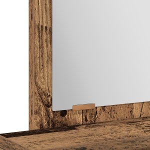 vidaXL Stare drewno 50 x 41 x 140 cm Lustro 9