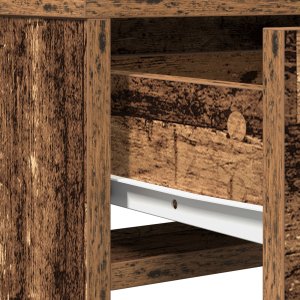 vidaXL Stare drewno 50 x 41 x 140 cm Lustro 10