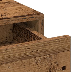 vidaXL Stare drewno Drewno inżynieryjne 78,5 x 41 x 135 cm Lustro 8