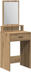 vidaXL Dąb rzemieślniczy Drewno inżynieryjne 50 x 41 x 140 cm Toaletka 2