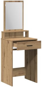 vidaXL Dąb rzemieślniczy Drewno inżynieryjne 50 x 41 x 140 cm Toaletka 4