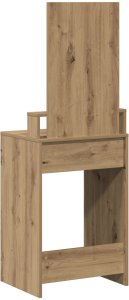 vidaXL Dąb rzemieślniczy Drewno inżynieryjne 50 x 41 x 140 cm Toaletka 7