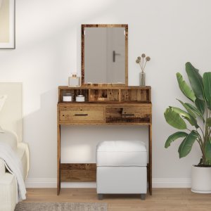 vidaXL Stare drewno Drewno 79 x 41 x 140 cm Toaletka Prostokątna 1
