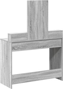 vidaXL Szary sonoma 100 x 41 x 140 cm Toaletka 8