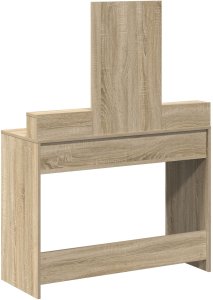 vidaXL Dąb Sonoma Płyta wiórowa, fornir 100 x 41 x 140 cm Toaletka 8