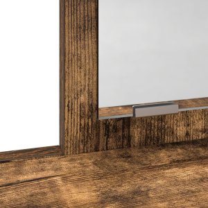 vidaXL Wędzony dąb Drewno inżynieryjne 79 x 41 x 140 cm Lustro 10