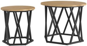 vidaXL Stolik kawowy Artisan Oak Lite drewno dębowe Kompaktowy 2