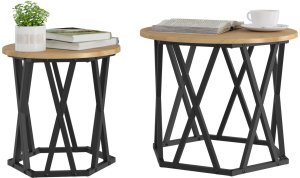 vidaXL Stolik kawowy Artisan Oak Lite drewno dębowe Kompaktowy 3