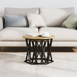 vidaXL Stolik kawowy Artisan Oak Lite drewno dębowe Kompaktowy 4