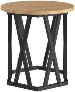 vidaXL Stolik kawowy Artisan Oak Lite drewno dębowe Kompaktowy 7