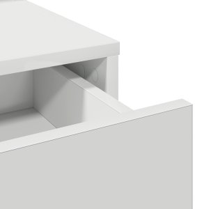 vidaXL Biały Drewno 100 x 41 x 140 cm Toaletka Prostokątna 9