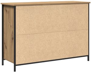 vidaXL Bok Dąb artystyczny Drewno inżynieryjne, Metal Standardowy 5