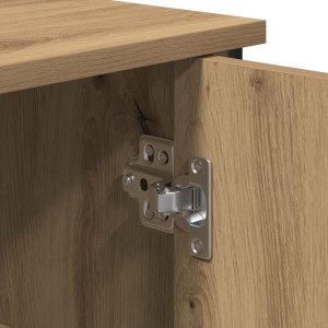 vidaXL Bok Dąb artystyczny Drewno inżynieryjne, Metal Standardowy 8