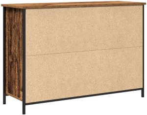 vidaXL Komoda Stare drewno Płyta wiórowa z metalową ramą Średnia Komoda 5