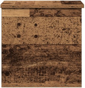 vidaXL Skrzynia do przechowywania Stare drewno Lite drewno 30 x 35 x 35 cm 7