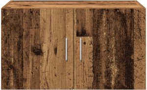 vidaXL Rustykalna szafka bufetowa Stare drewno 6
