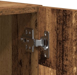 vidaXL Rustykalna szafka bufetowa Stare drewno 8