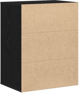 vidaXL Komoda z szufladami Czarny dąb Średni 6