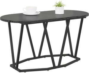 vidaXL Stoliki kawowe Czarny dąb Drewno inżynieryjne Standardowy 3