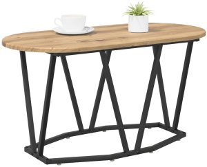 vidaXL Stolik Kawowy Dąb rzemieślniczy Drewno inżynieryjne Duży 3