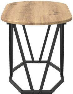 vidaXL Stolik Kawowy Dąb rzemieślniczy Drewno inżynieryjne Duży 5