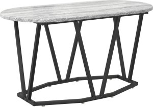 vidaXL Stoliki kawowe Szary Sonoma Metal Średni 2