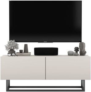 Szafka RTV Loft Industrialna komoda kaszmir mat 120 cm 11