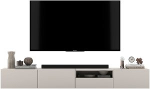 Szafka RTV Loft Industrialna komoda kaszmir mat szuflada 240 cm 8