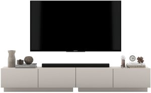 Meble Lindner Szafka RTV Loft Komoda industrialna stojąca / wisząca Kaszmir MAT 240 cm 9