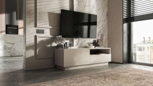 Wisząca Szafka RTV komoda szuflada kaszmir MAT 120 10