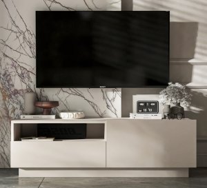 Stojąca / Wisząca Szafka RTV komoda szuflada Kaszmir MAT 120 cm 1
