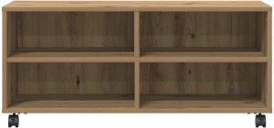 vidaXL Szafka RTV Dąb Rzemieślniczy Płyta wiórowa Średni 5