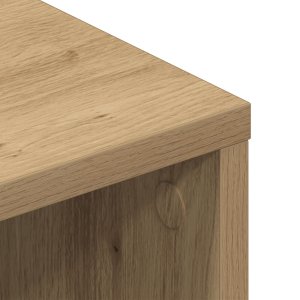 vidaXL Szafka RTV Dąb Rzemieślniczy Płyta wiórowa Średni 8