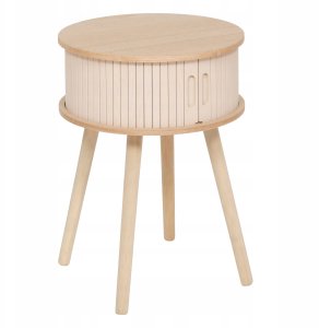 Szafka nocna NYSOS z 2 drzwiczkami, Ø 40 cm 1