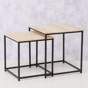 Zestaw stolików kawowych BORAS, wys. 35 cm i 40 cm 4