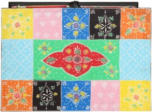 vidaXL Stoły konsolowe Wielokolorowy Drewno Mały Wstawki dekoracyjne 5