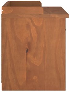 vidaXL Ławka do przedpokoju "SANDNES" 87x40x50 cm lite drewno sosnowe 6