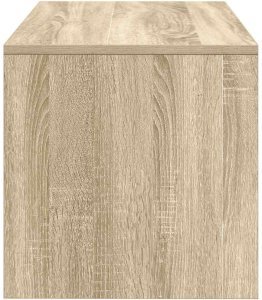 vidaXL Szafka pod TV, dąb sonoma, 80 x 40 x 40 cm, płyta wiórowa 6