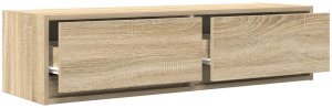vidaXL Szafka RTV Sonoma Oak 100 x 31 x 25.5 cm 5