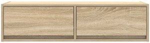 vidaXL Szafka RTV Sonoma Oak 100 x 31 x 25.5 cm 7