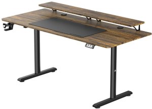 towar w Sosnowcu - Biurko Ultradesk Biurko, elektycznie regulowany, 160X70 cm, 72-117 cm, HIGHLANDER XXL BROWN, brzowy, ULTRADESK - Morelenet_14816333 3