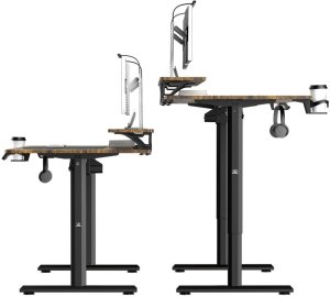 towar w Sosnowcu - Biurko Ultradesk Biurko, elektycznie regulowany, 160X70 cm, 72-117 cm, HIGHLANDER XXL BROWN, brzowy, ULTRADESK - Morelenet_14816333 8