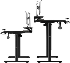 Biurko Ultradesk Highlander XXL Czarne 160 cm x 70 cm 11